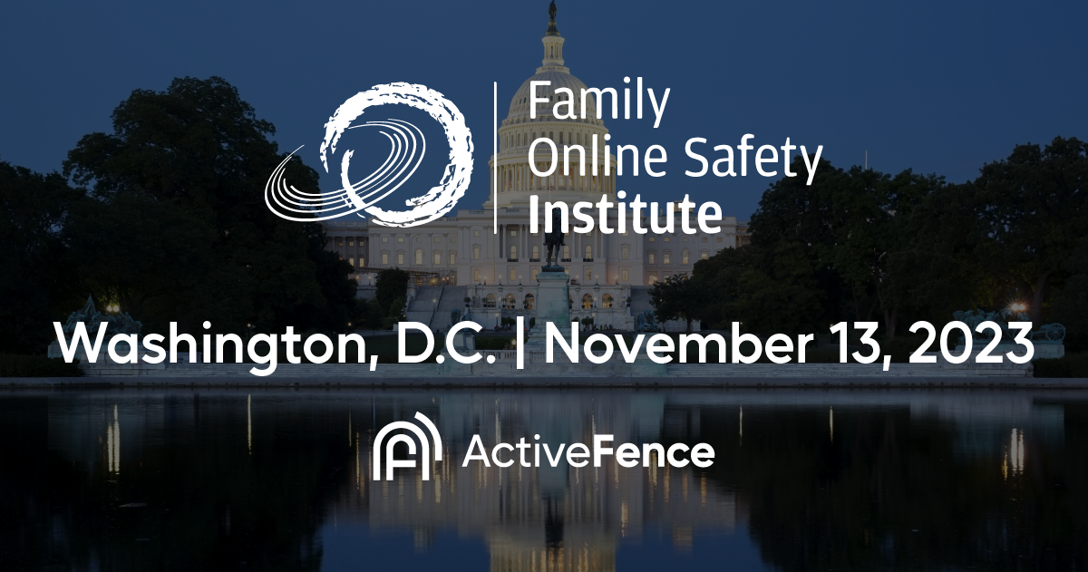 Family Online Safety Institute event in Washington, D.C., on November 13