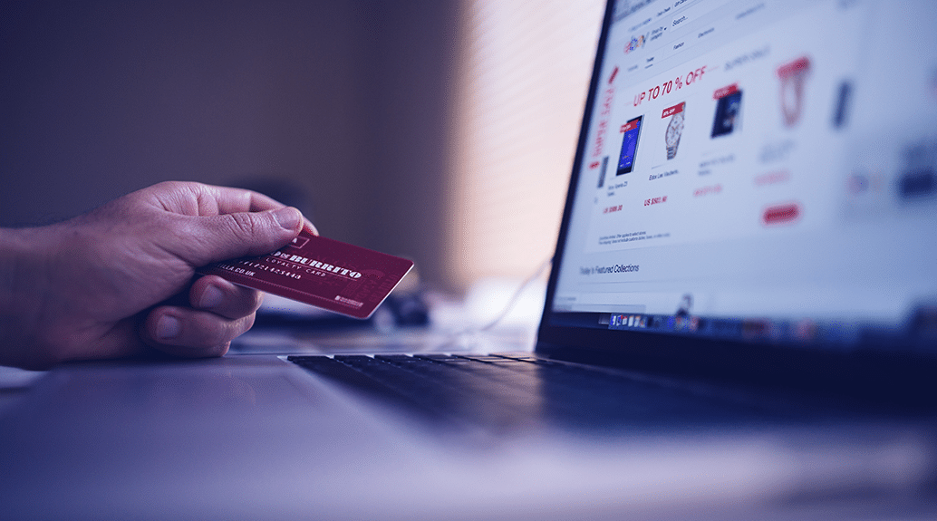 buying online with a credit card