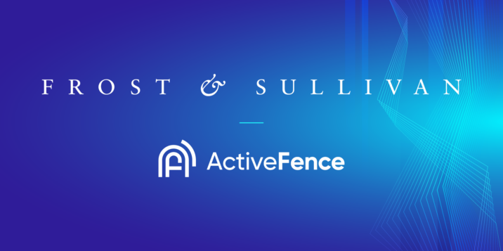 Frost & Sullivan and ActiveFence logo banner.